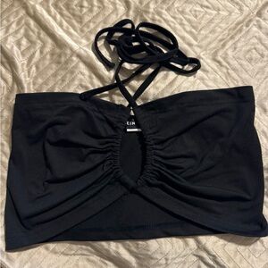Shein Black Crop Top
